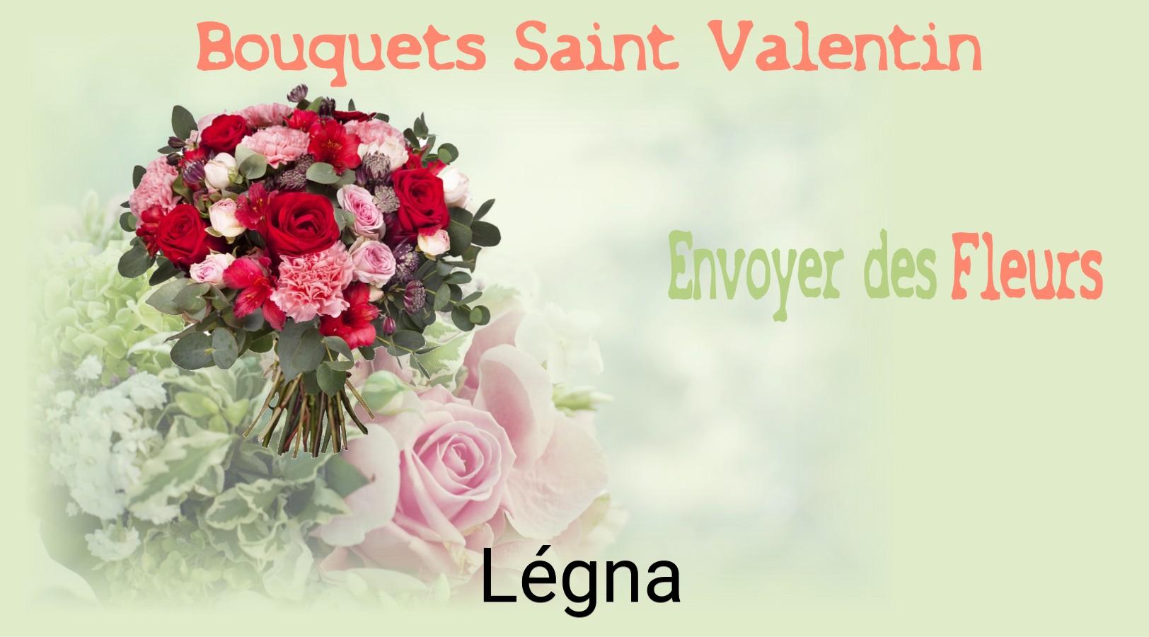Roses de Saint-Valentin livrées à Légna